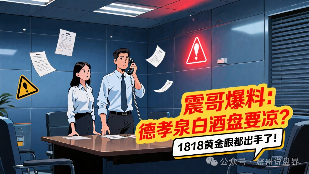 爆料：【德孝泉】白酒盘要凉？会员集体报警，1818黄金眼都出手了！