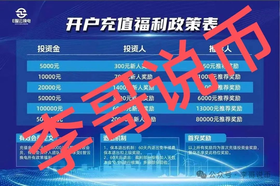 【E智云换电】单柜年收益13.8W缺乏依据？骗局一个！