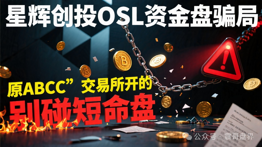 【星辉创投OSL】资金盘骗局，原ABCC交易所开的，别碰短命盘！