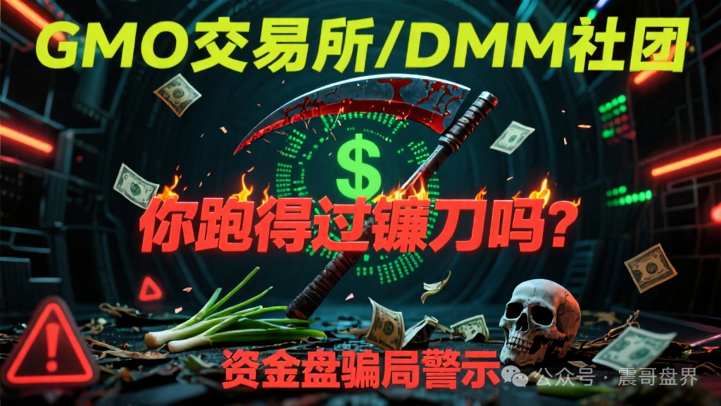 【GMO交易所/DMM社团】资金盘骗局，短命快割韭菜盘，你跑得过镰刀吗！
