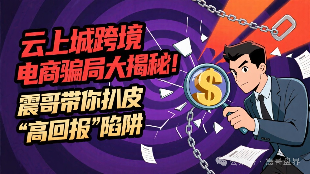 【云上城】跨境电商骗局大揭秘！这个“高回报”陷阱！