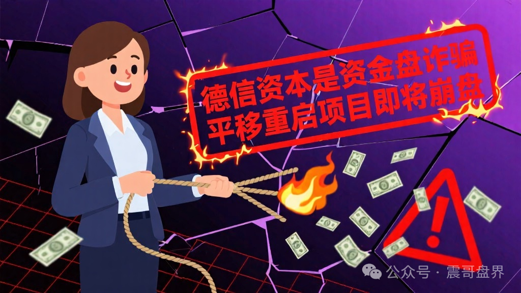 【德信资本】是资金盘诈骗，平移的重启项目，已经单割即将崩盘！