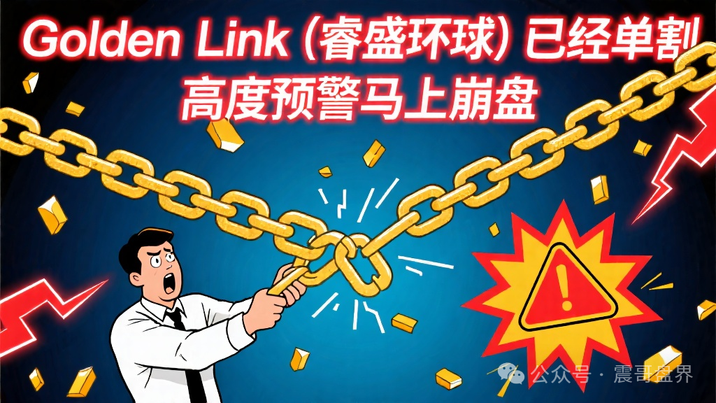 【Golden Link（睿盛环球）】已经单割，高度预警马上崩盘！