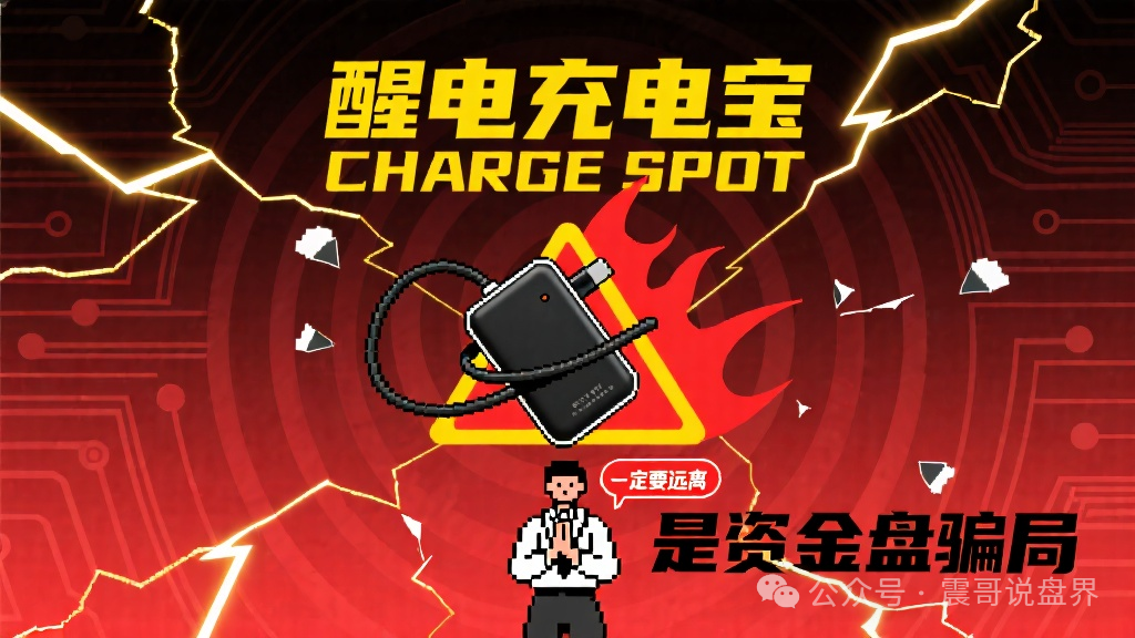 【醒电充电宝CHARGE SPOT】是资金盘骗局，一定要远离