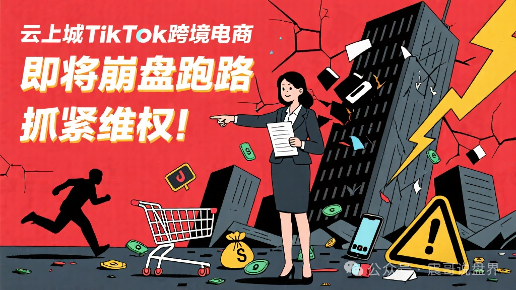 【云上城】TikTok跨境电商即将崩盘跑路，抓紧准备维权！