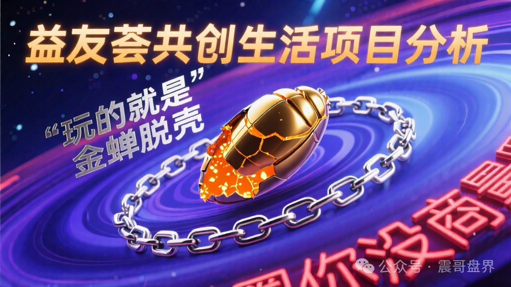 益友荟共创生活项目分析，玩的就是金蝉脱壳，圈你没商量