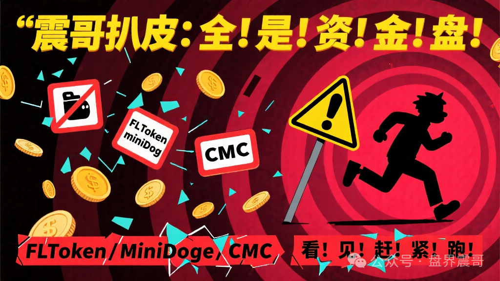 【FLToken、Minidoge、CMC】全是资金盘！看见赶紧跑！